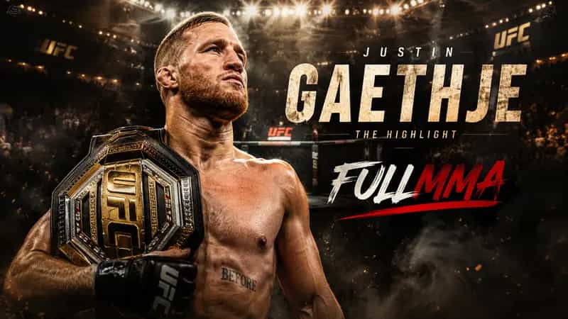 Justin Gaethje fue campeón de UFC