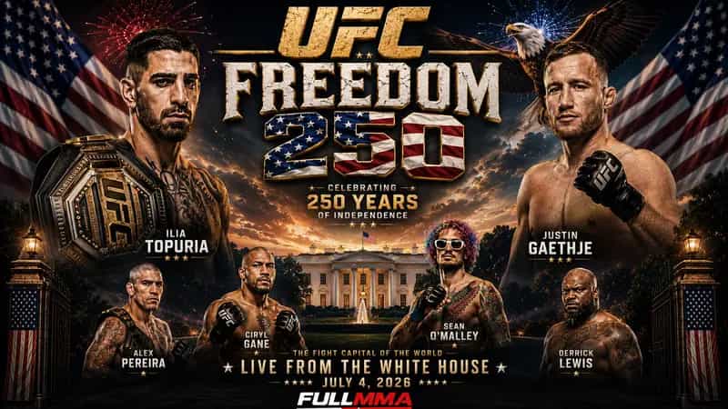UFC Casa Blanca: ¡La Esquina de Ilia Topuria Abandona el Combate y Justin Gaethje es Nuevo Campeón por TKO! ¡Ciryl Gane Noquea a Alex Pereira en el Segundo Asalto y es Campeón Interino Otra Vez!