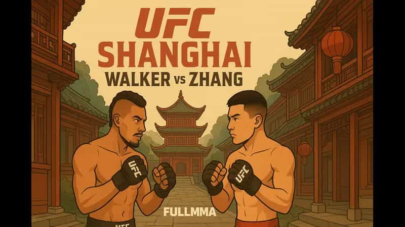 UFC Shanghai: ¡Johnny Walker Noquea a Zhang Mingyang en el Segundo Asalto en China!