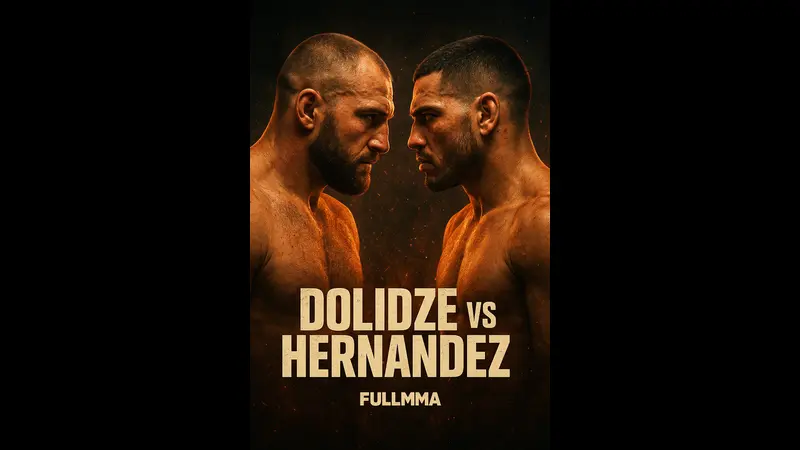 UFC Vegas 109: ¡Anthony Hernandez Somete a Roman Dolidze en el Cuarto Asalto de la Pelea!