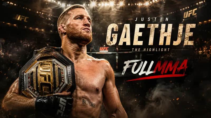 ¿Justin Gaethje fue campeón de la UFC?