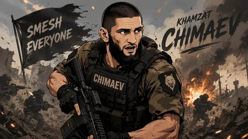 Khamzat Chimaev y la Guerra: De Refugiado en Suecia a Campeón de UFC