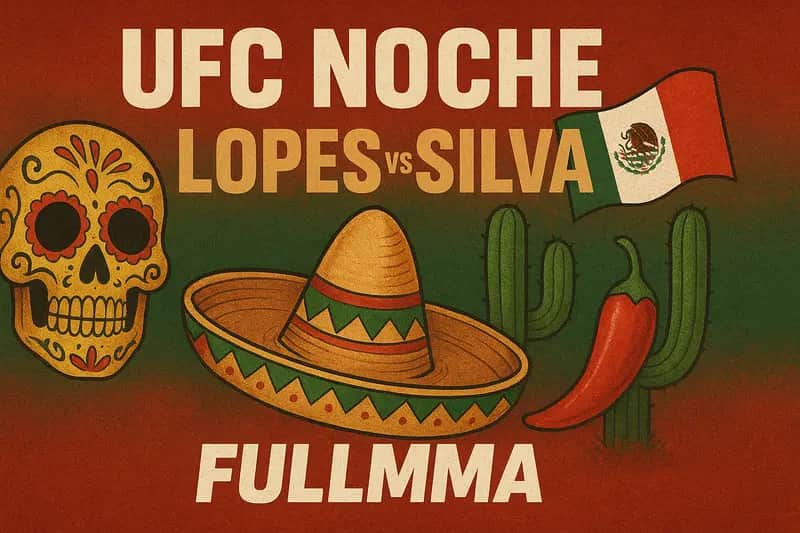 UFC Noche: ¡Diego Lopes Noquea a Jean Silva en el Segundo Asalto!