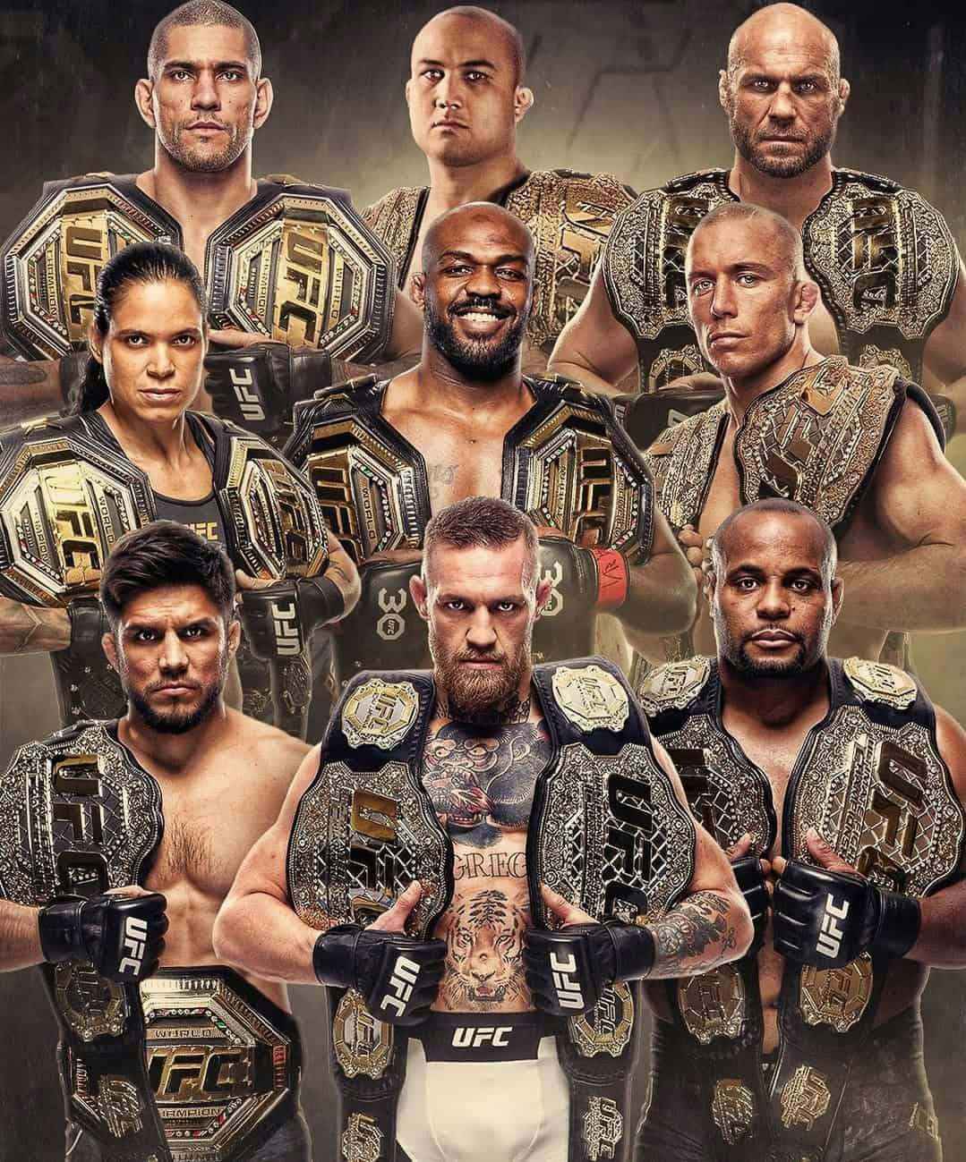 Todos los Dobles Campeones de UFC