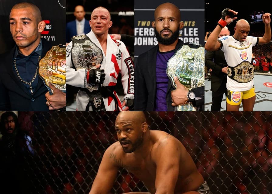 Jon Jones, George St-Pierre, Anderson Silva