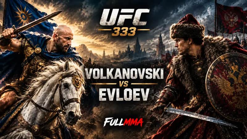 UFC 333: ¡Alexander Volkanovski Noquea a Movsar Evloev en el Segundo Asalto y Sigue Siendo Campeón de la UFC! ¡Petr Yan Derrota a Merab Dvalishvili en La Pelea de la Noche y Sigue Siendo Campeón!